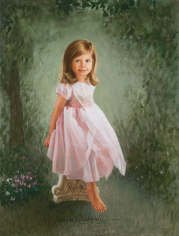 Children Oil Portraits - Jessica Rockwell Portraits