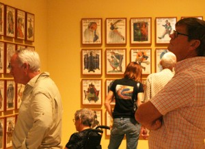 Norman Rockwell's magazine covers shown at exhibit