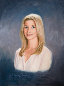 Commissioned Portrait Painting of Carla