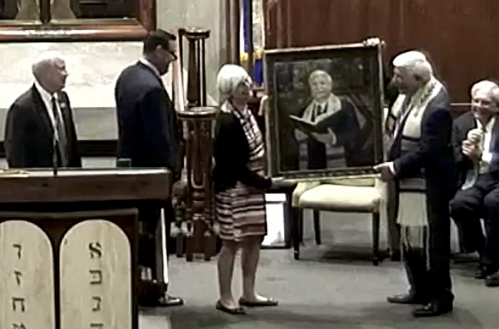 presentation of portrait